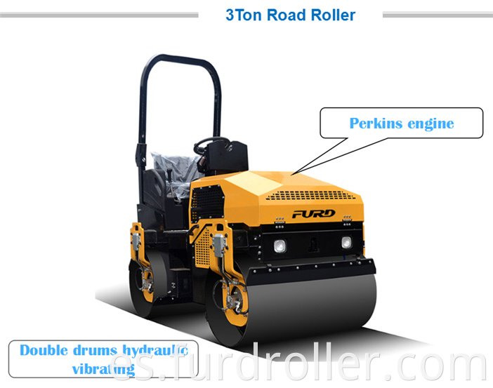 Double Drum Vibrating Roller